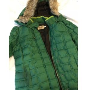 Juicy Couture Green Waterproof Outdoor Jacket